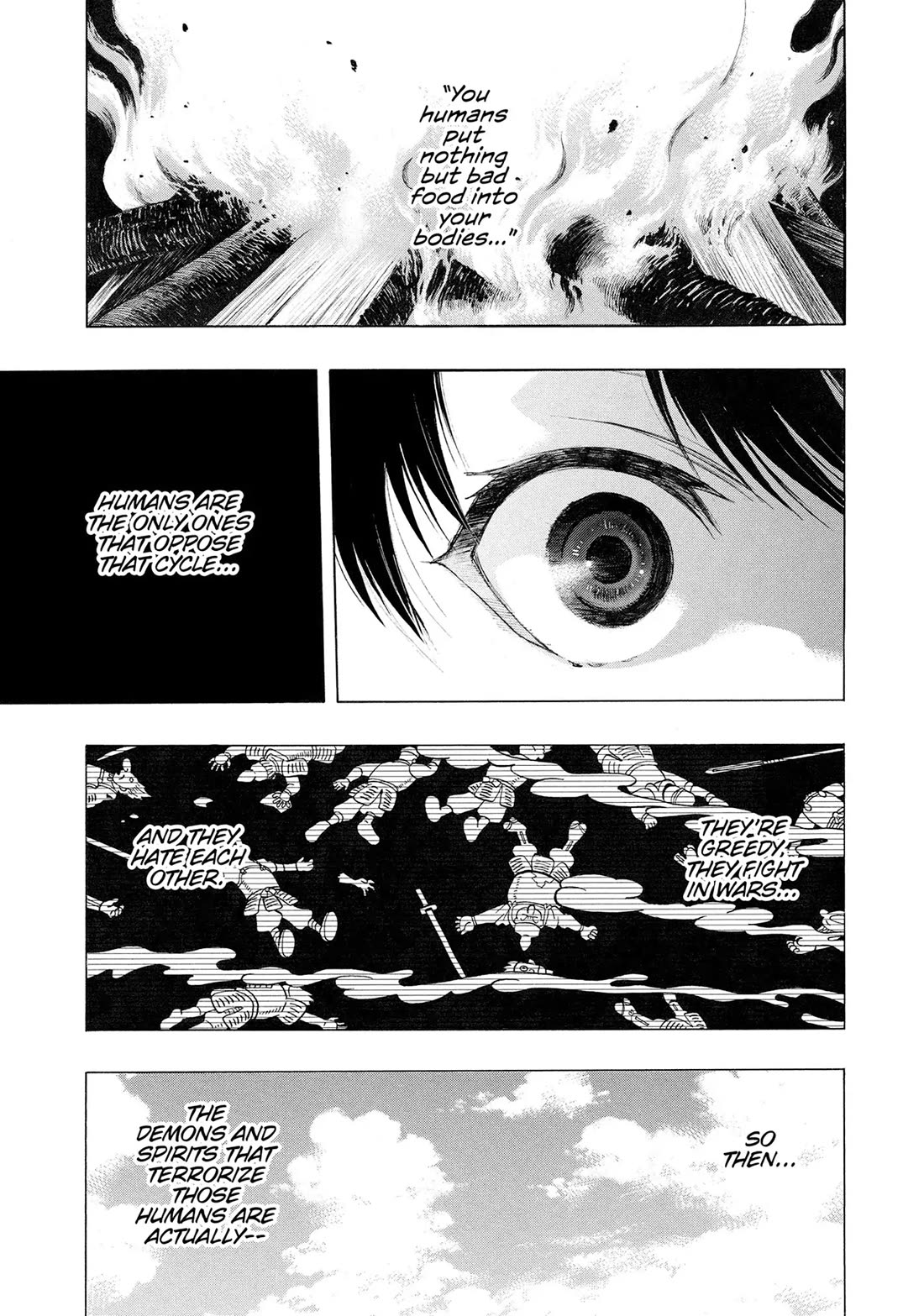 Dororo to Hyakkimaru-Den Chapter 63 page 17 - Chapter 63