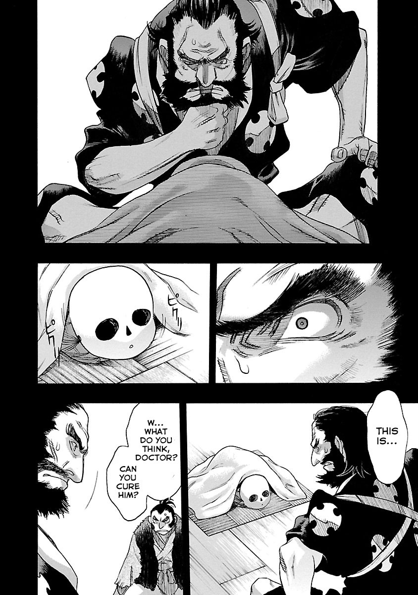 Dororo to Hyakkimaru-Den Chapter 7 page 17 - Chapter 7: The Story of An Ill Fate part 1