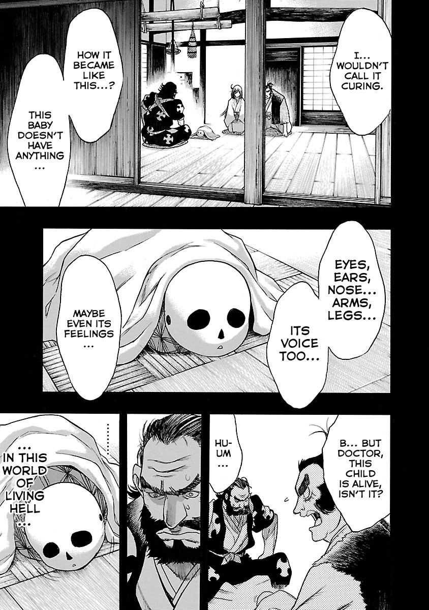 Dororo to Hyakkimaru-Den Chapter 7 page 18 - Chapter 7: The Story of An Ill Fate part 1