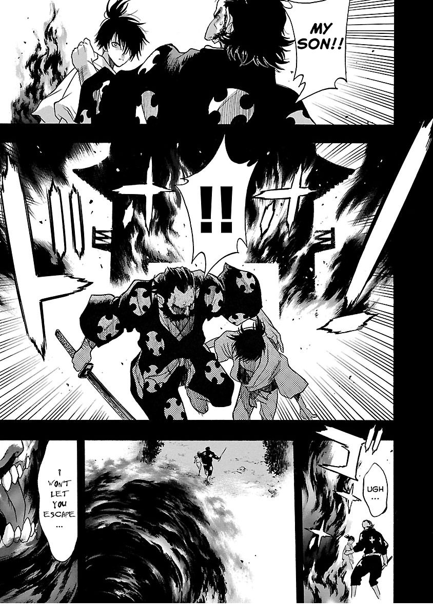 Dororo to Hyakkimaru-Den Chapter 8 page 16 - Chapter 8: The Story of An Ill Fate part 2