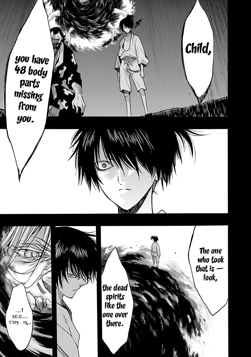 Dororo to Hyakkimaru-Den Chapter 8 page 21 - Chapter 8: The Story of An Ill Fate part 2