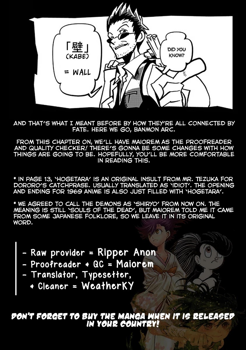 Dororo to Hyakkimaru-Den Chapter 9 page 42 - Chapter 9: The Story of Banmon part 1