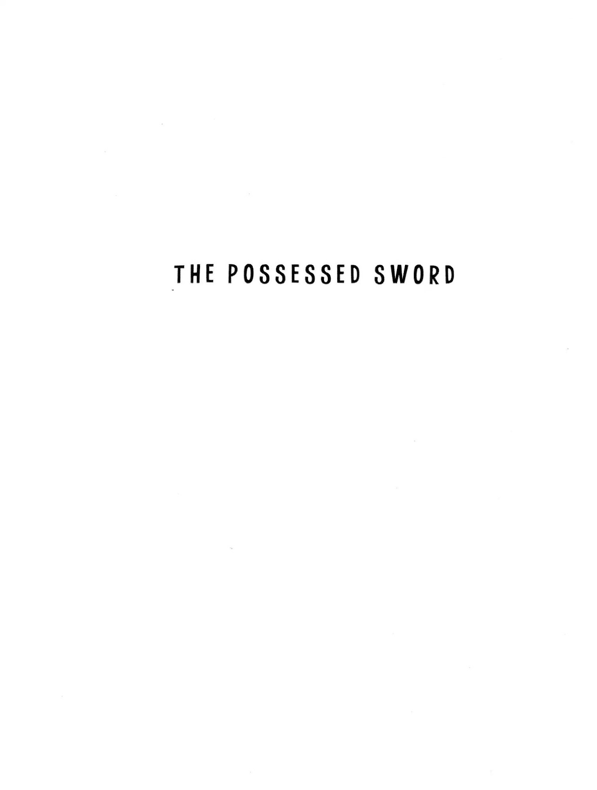 Dororo Chapter 1.0-11 page 1 - Vol.1 The Possessed Sword