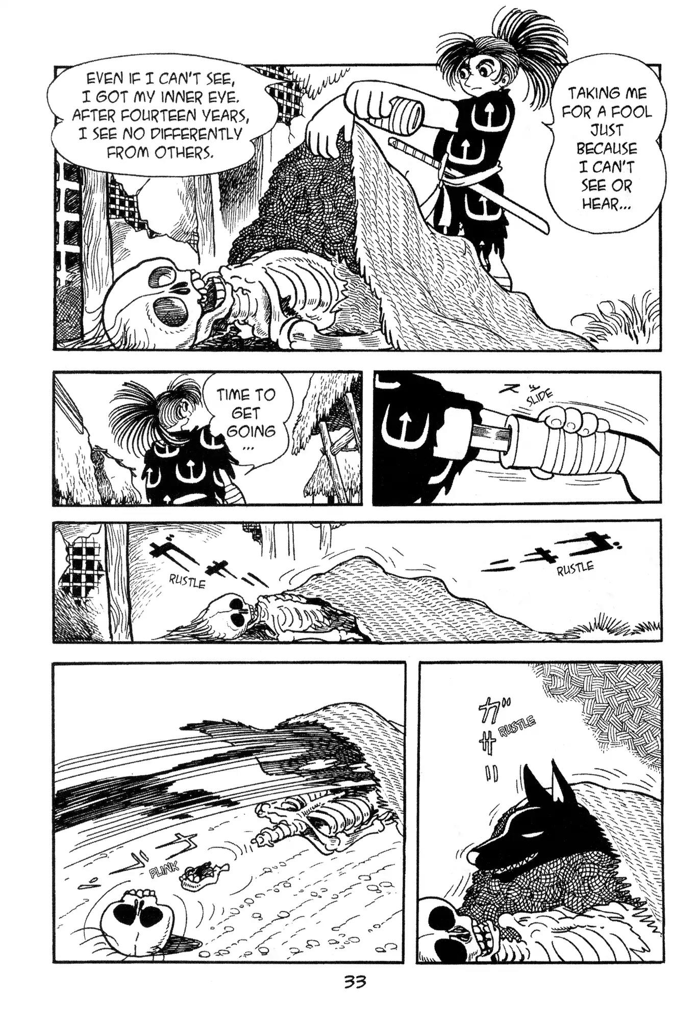 Dororo Chapter 1.0-5 page 11 - Vol.1 Hyakkimaru