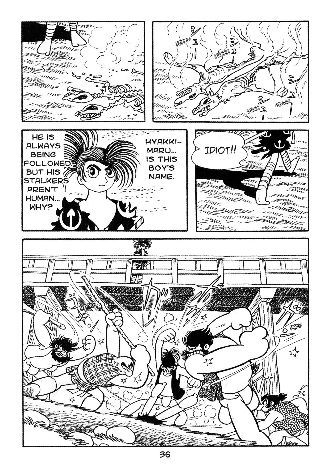 Dororo Chapter 1.0-5 page 14 - Vol.1 Hyakkimaru