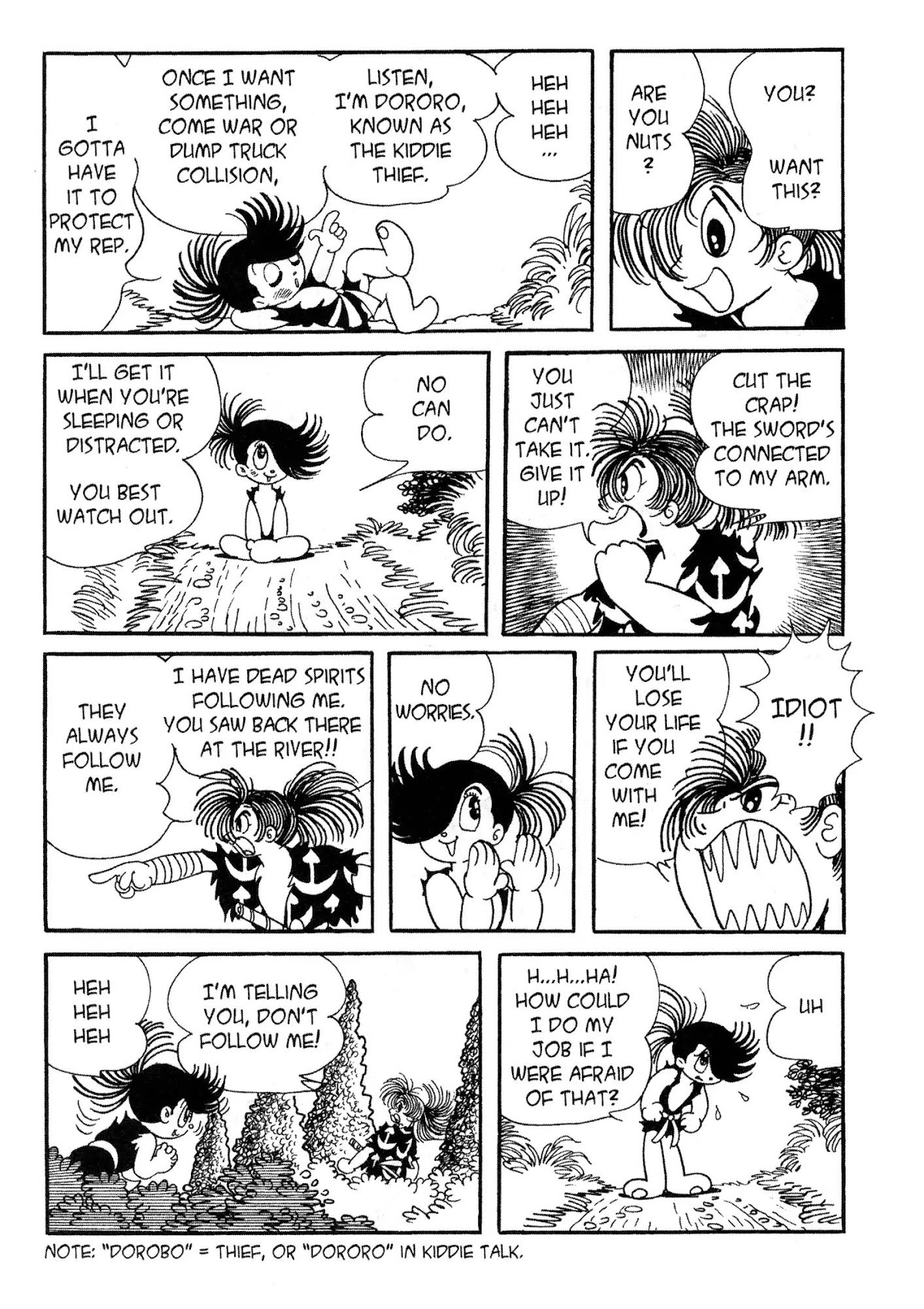 Dororo Chapter 1.0-5 page 30 - Vol.1 Hyakkimaru