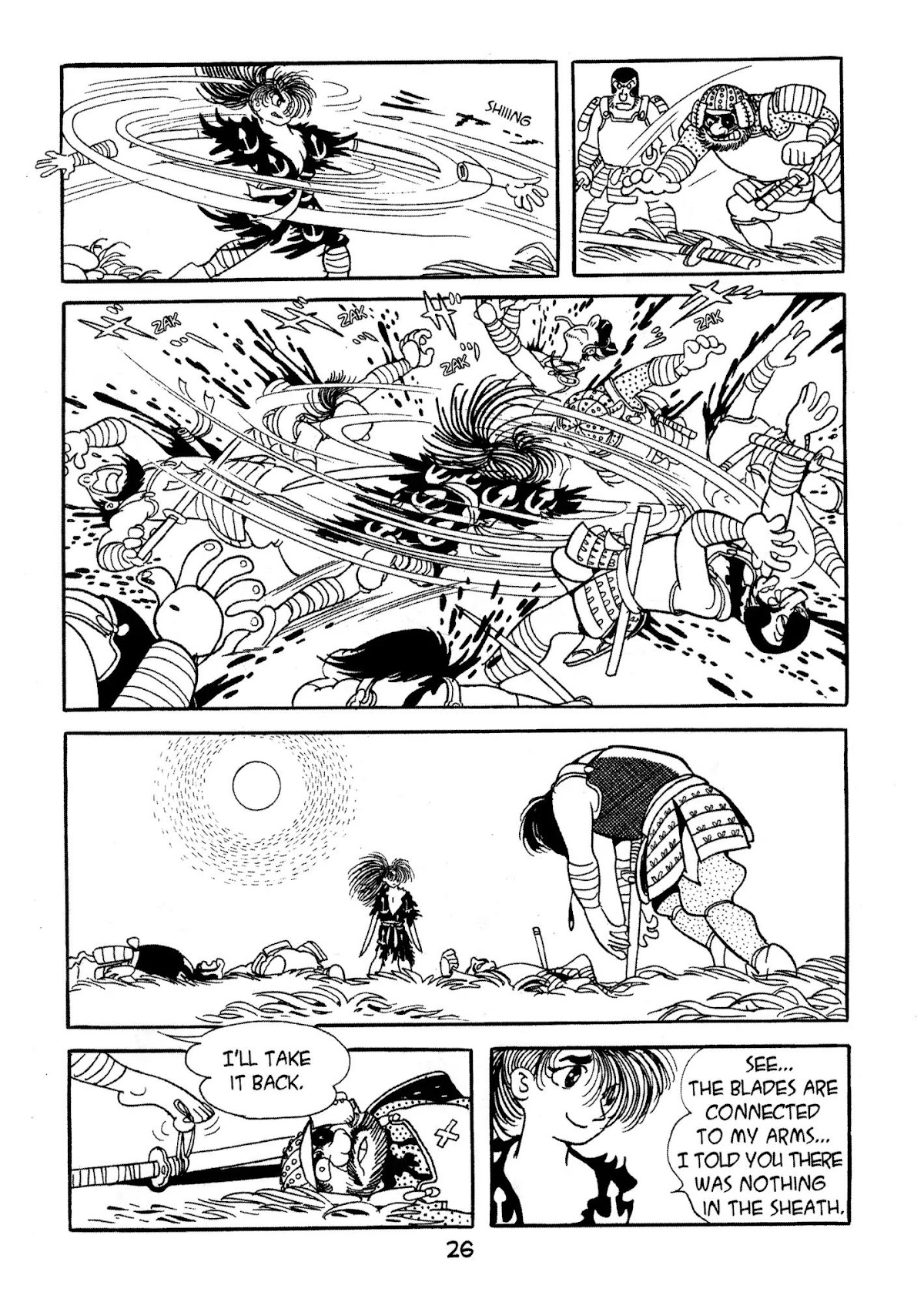 Dororo Chapter 1.0-5 page 4 - Vol.1 Hyakkimaru