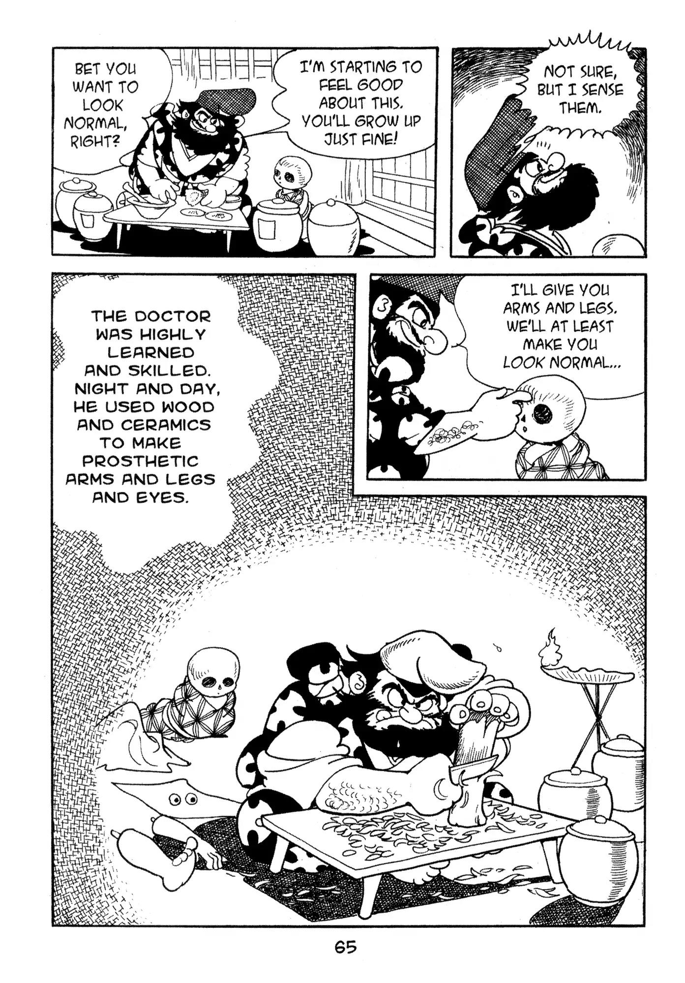 Dororo Chapter 1.0-5 page 43 - Vol.1 Hyakkimaru