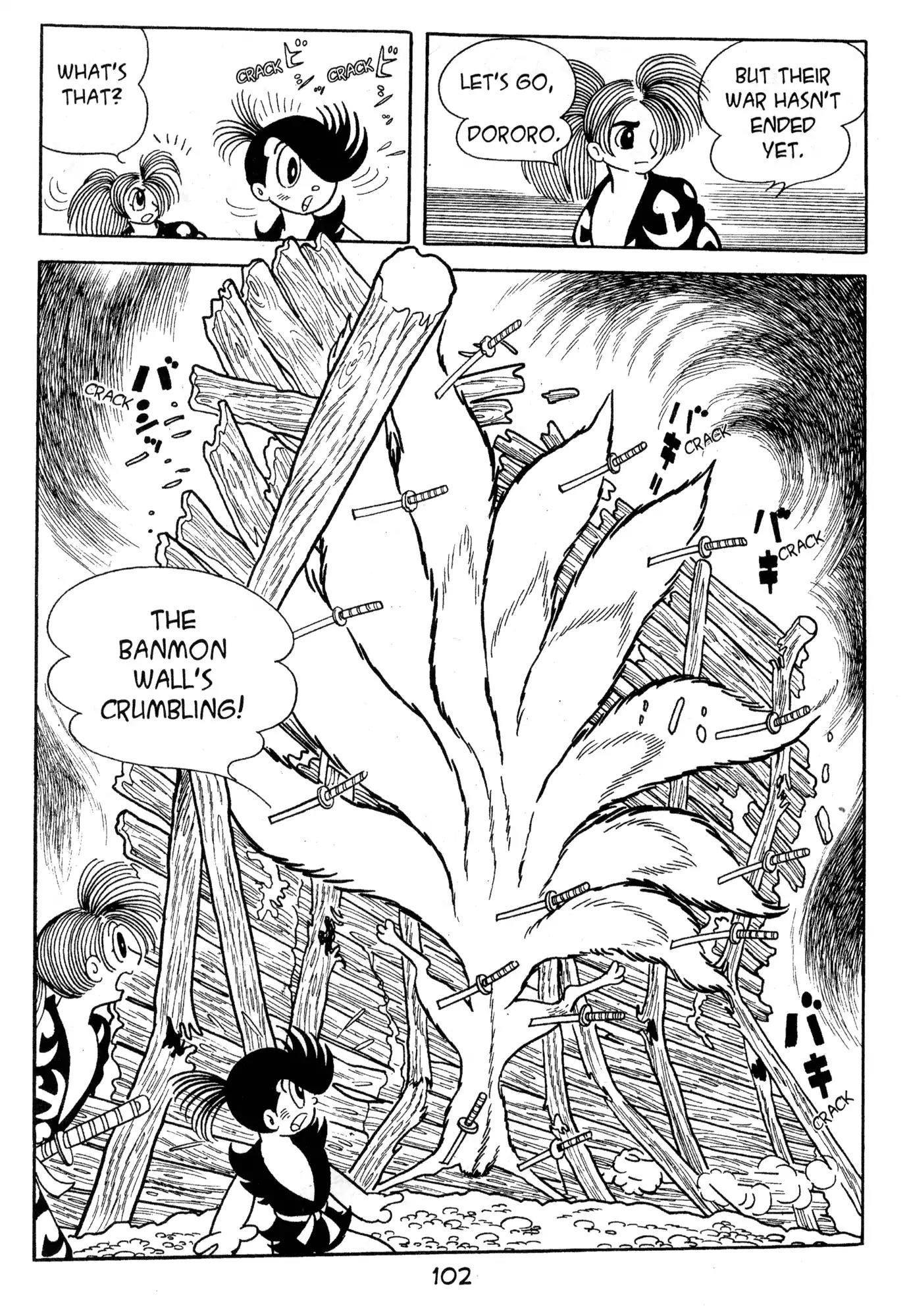 Dororo Chapter 2.0 page 100 - Vol.2 Banmon