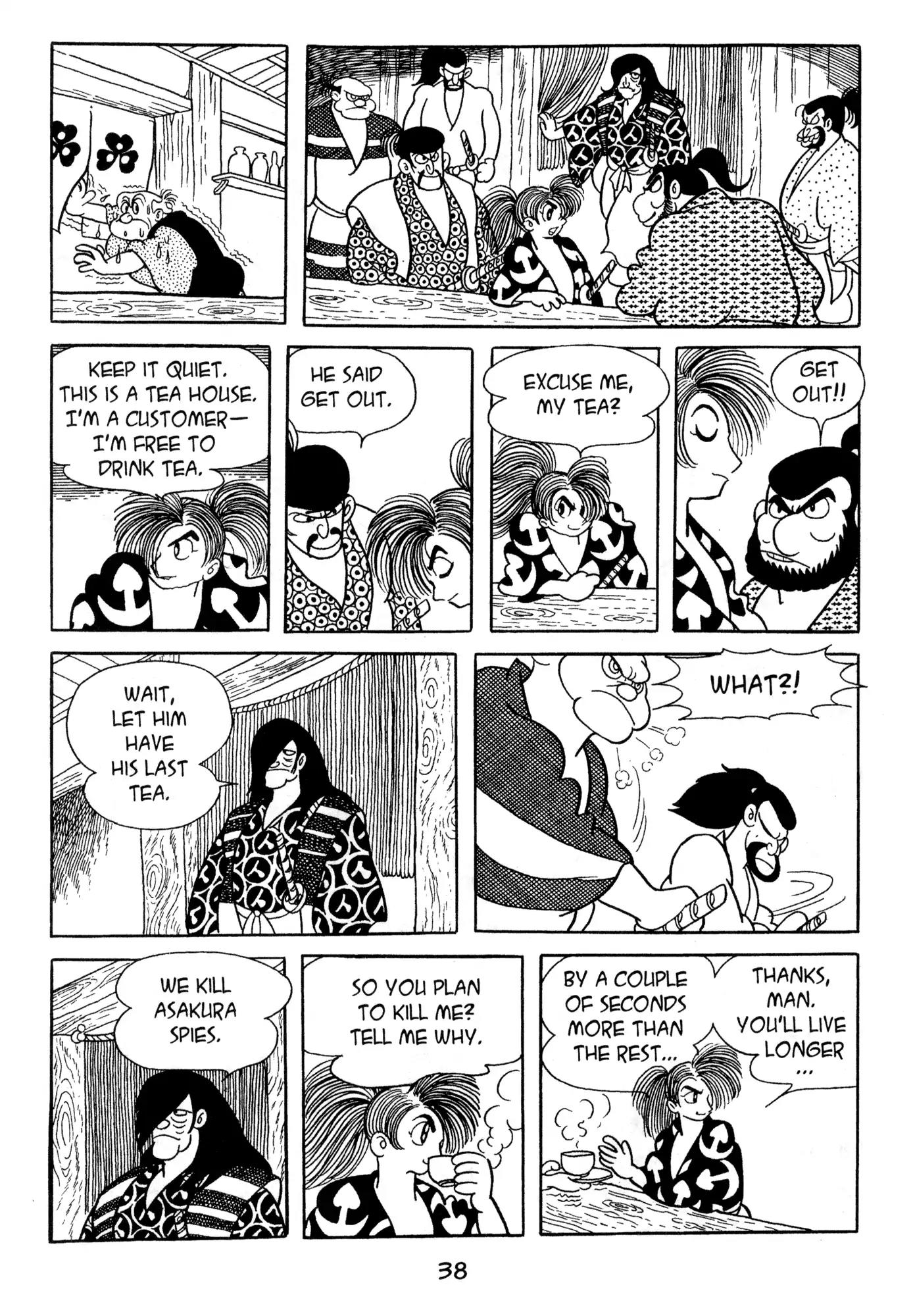 Dororo Chapter 2.0 page 36 - Vol.2 Banmon