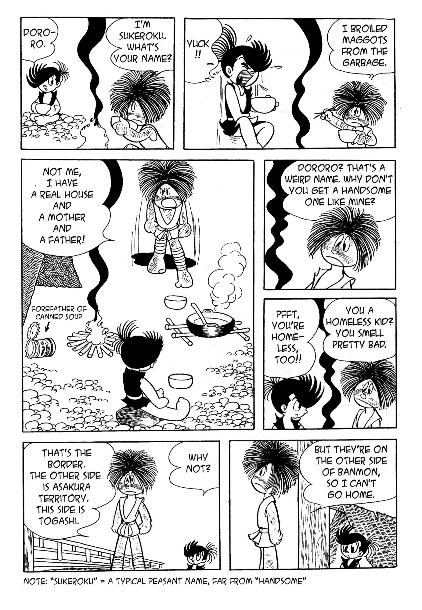 Dororo Chapter 2.0 page 58 - Vol.2 Banmon