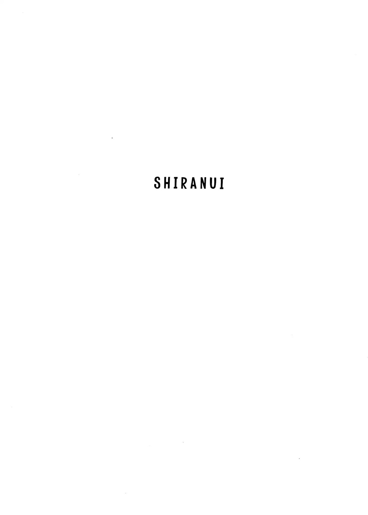 Dororo Chapter 3.0-5 page 1 - Vol.3 Shiranui