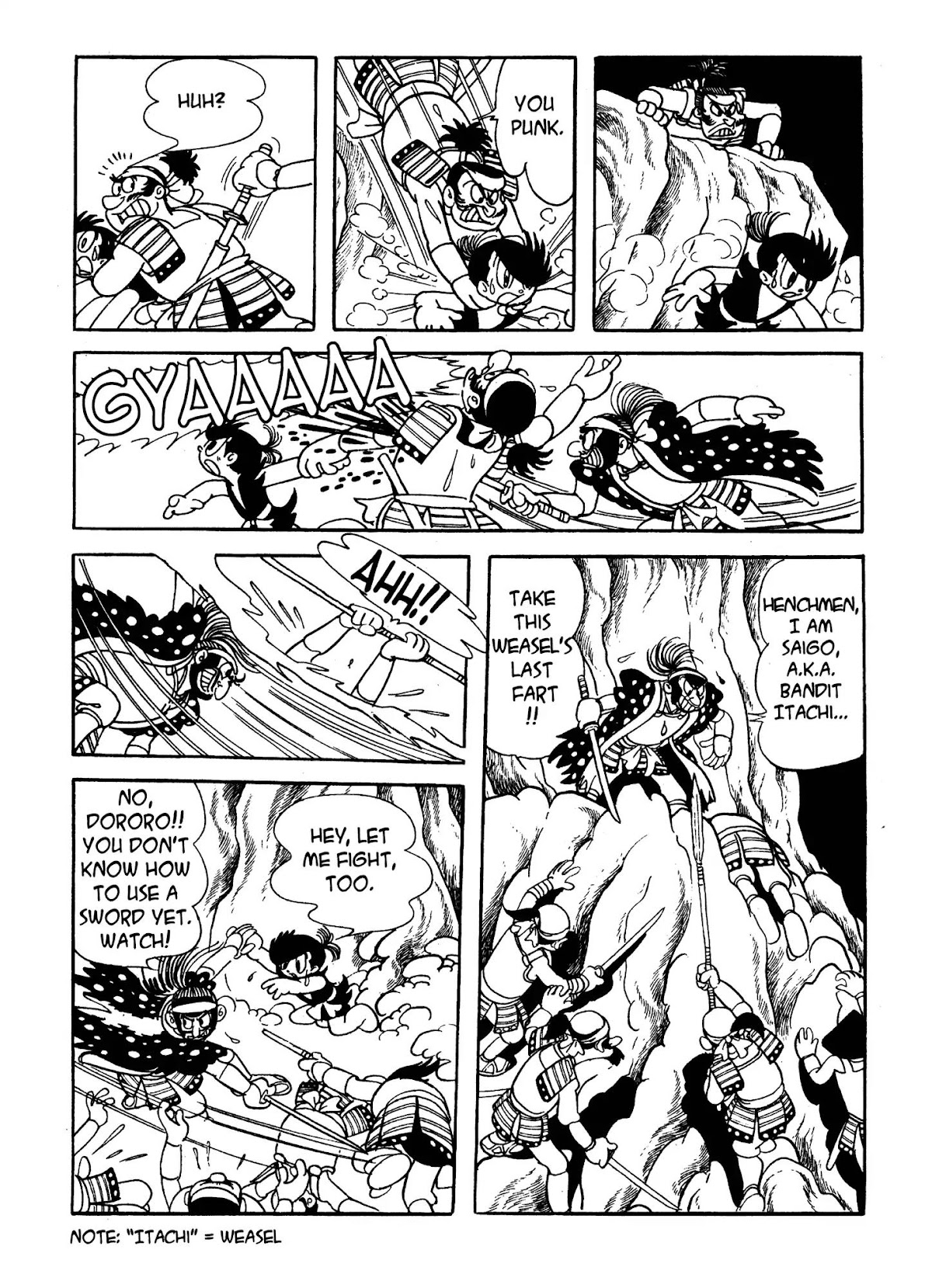 Dororo Chapter 3.0-6 page 26 - Vol.3 The Cruel Cape