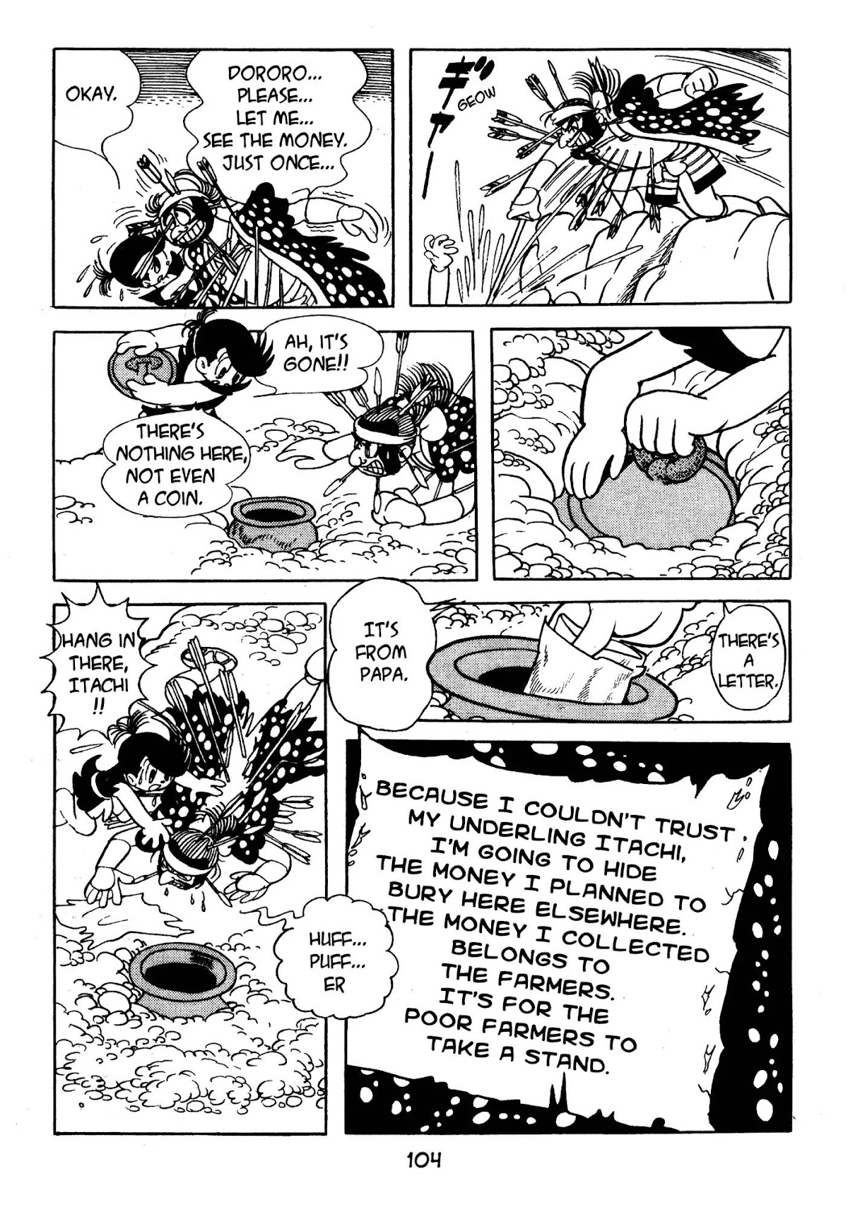 Dororo Chapter 3.0-6 page 30 - Vol.3 The Cruel Cape