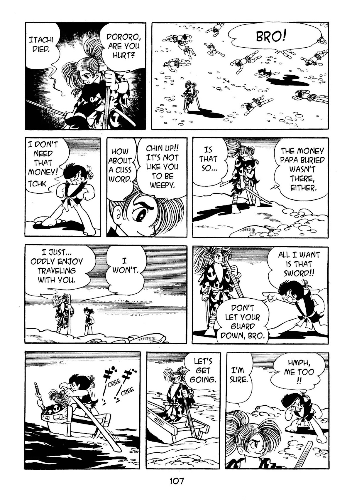 Dororo Chapter 3.0-6 page 33 - Vol.3 The Cruel Cape