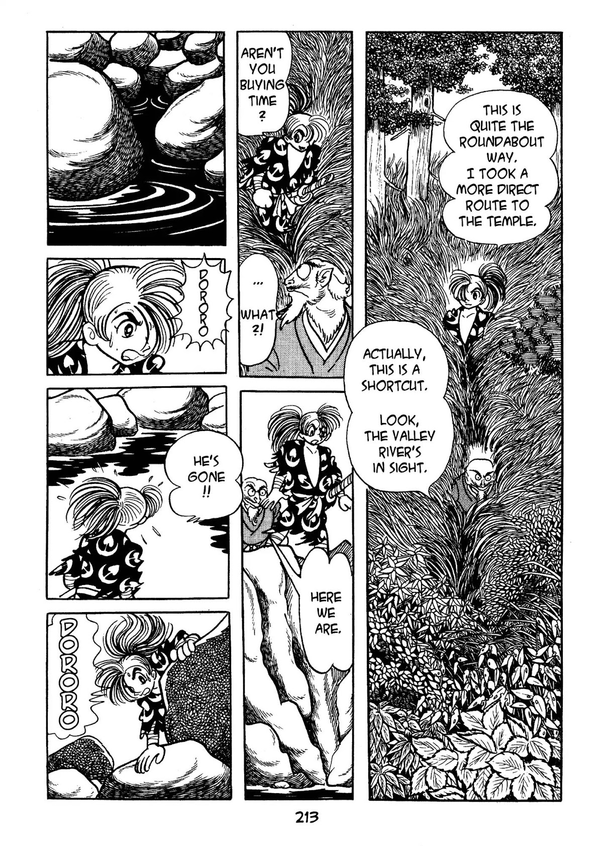 Dororo Chapter 3.0-9 page 11 - Vol.3 The Four-Turned Bonze