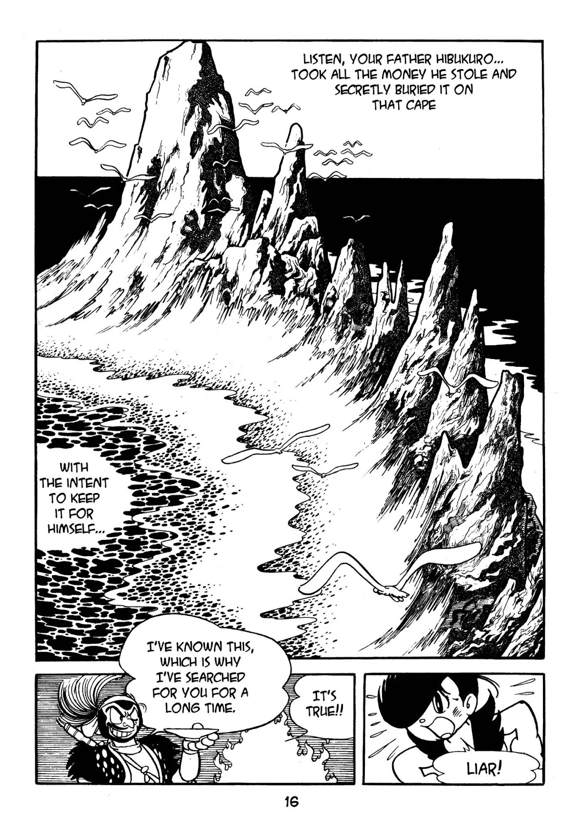 Dororo Chapter 3.0 page 14 - Vol.3 The Two Sharks