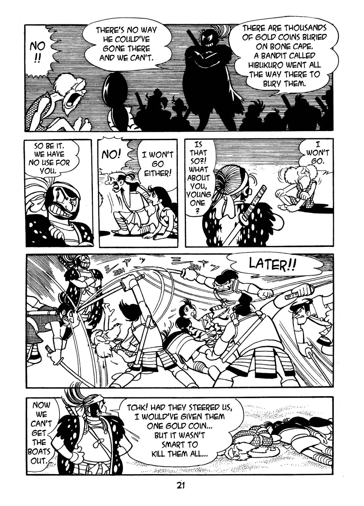 Dororo Chapter 3.0 page 19 - Vol.3 The Two Sharks