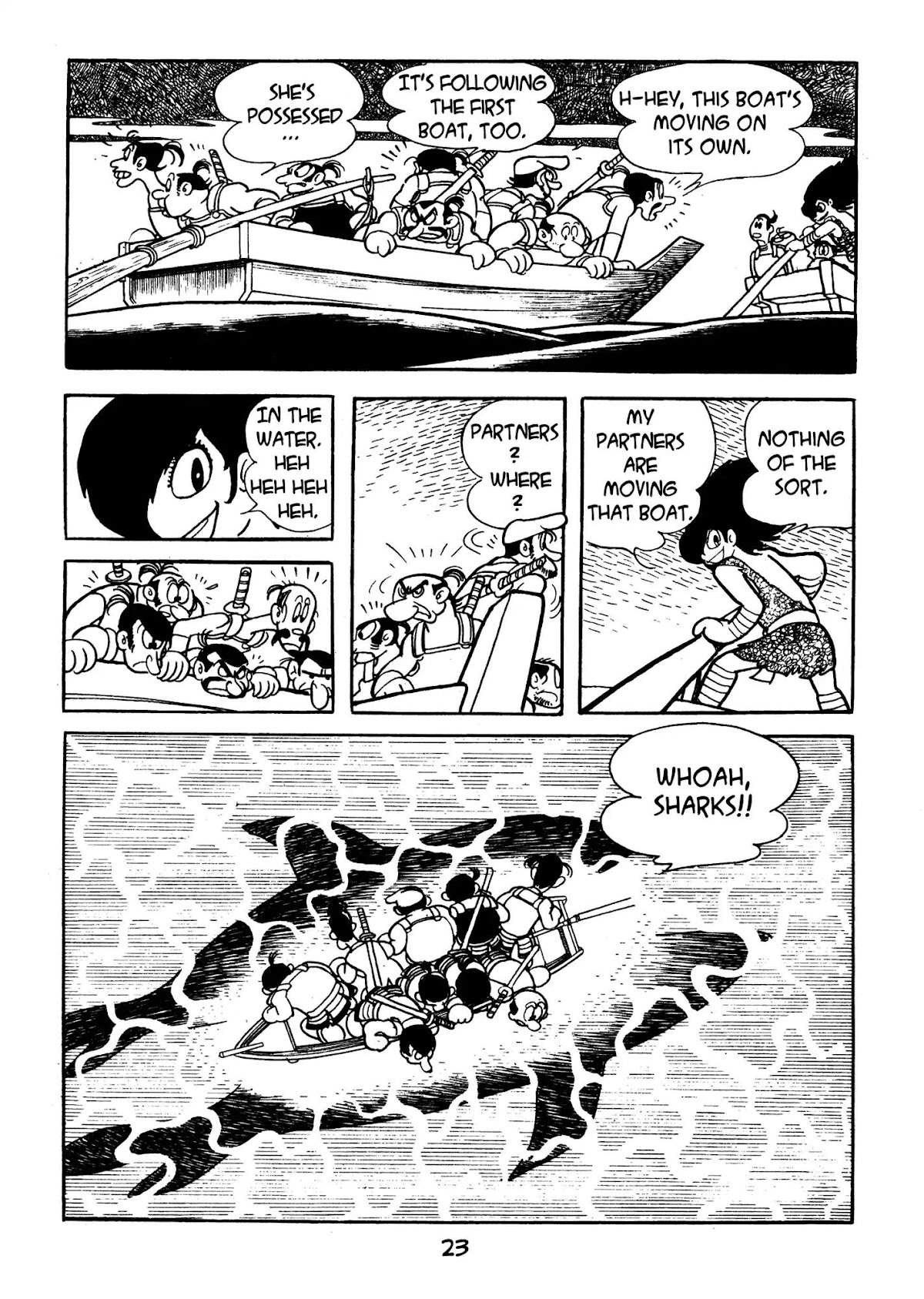 Dororo Chapter 3.0 page 21 - Vol.3 The Two Sharks