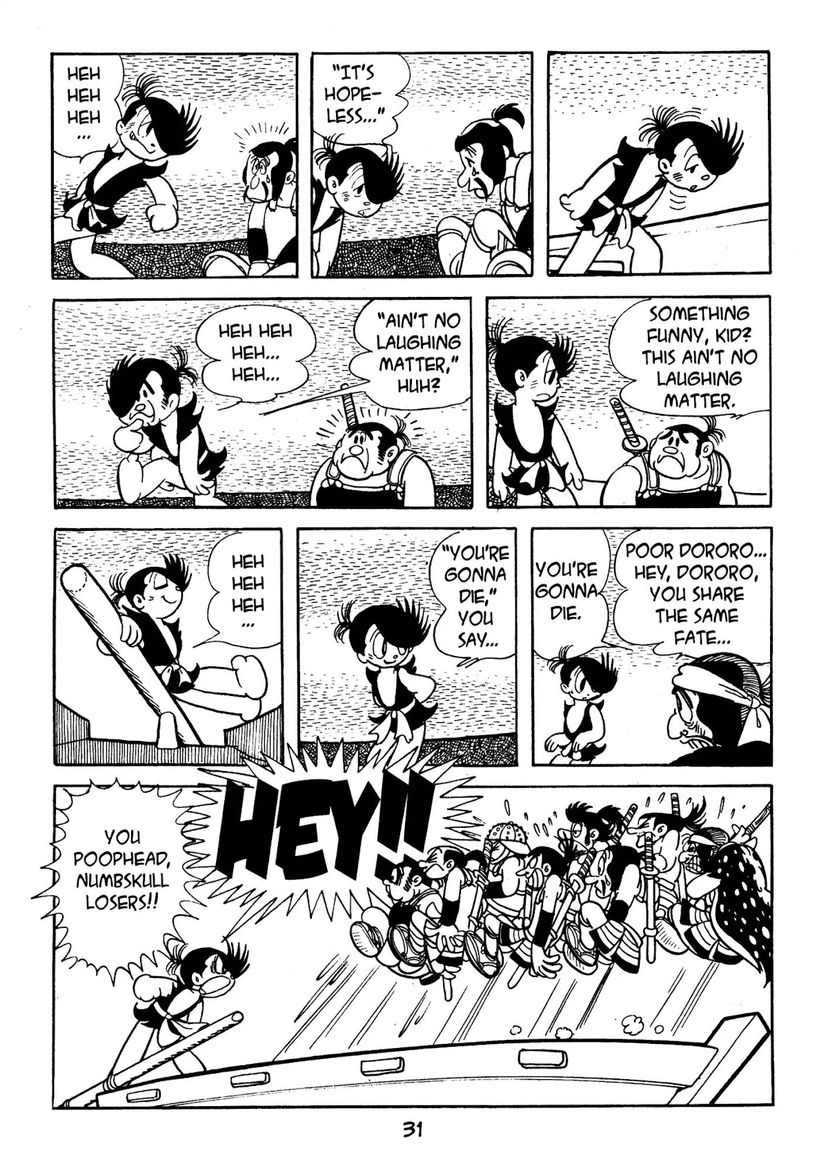 Dororo Chapter 3.0 page 29 - Vol.3 The Two Sharks