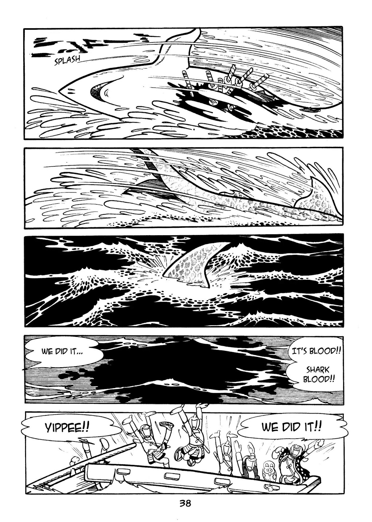 Dororo Chapter 3.0 page 36 - Vol.3 The Two Sharks