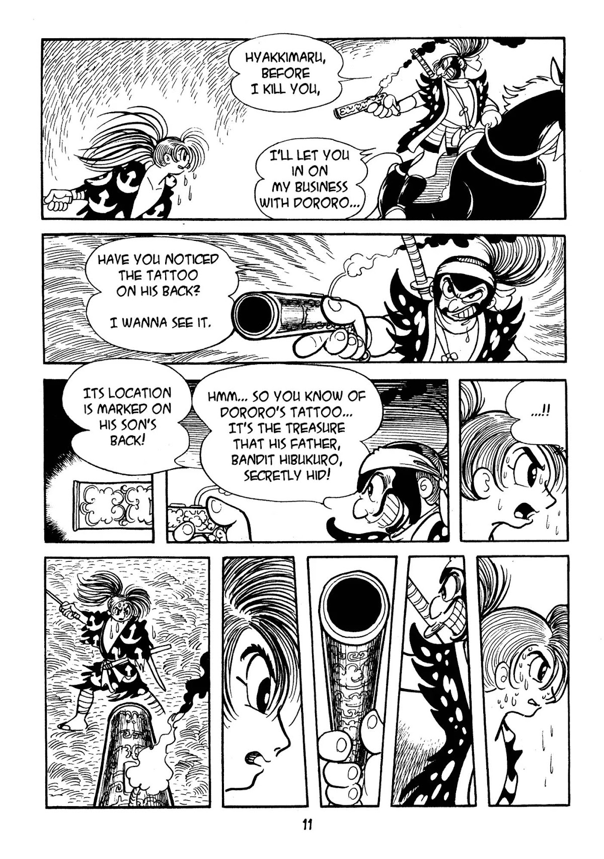 Dororo Chapter 3.0 page 9 - Vol.3 The Two Sharks