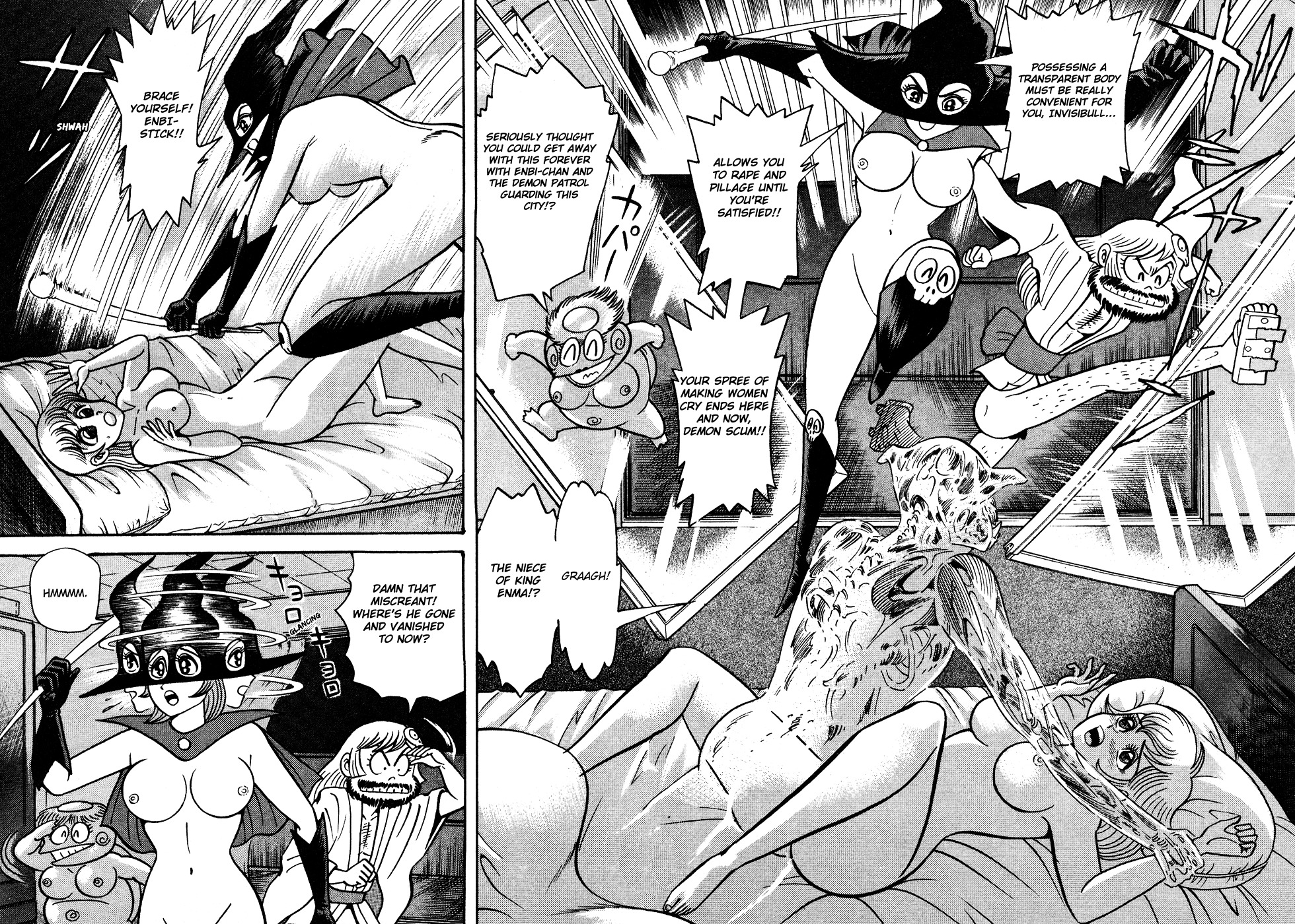 Dororon Enbi-chan Chapter 2 page 10 - Chapter 2 : The Transparent Demon: Invisibull