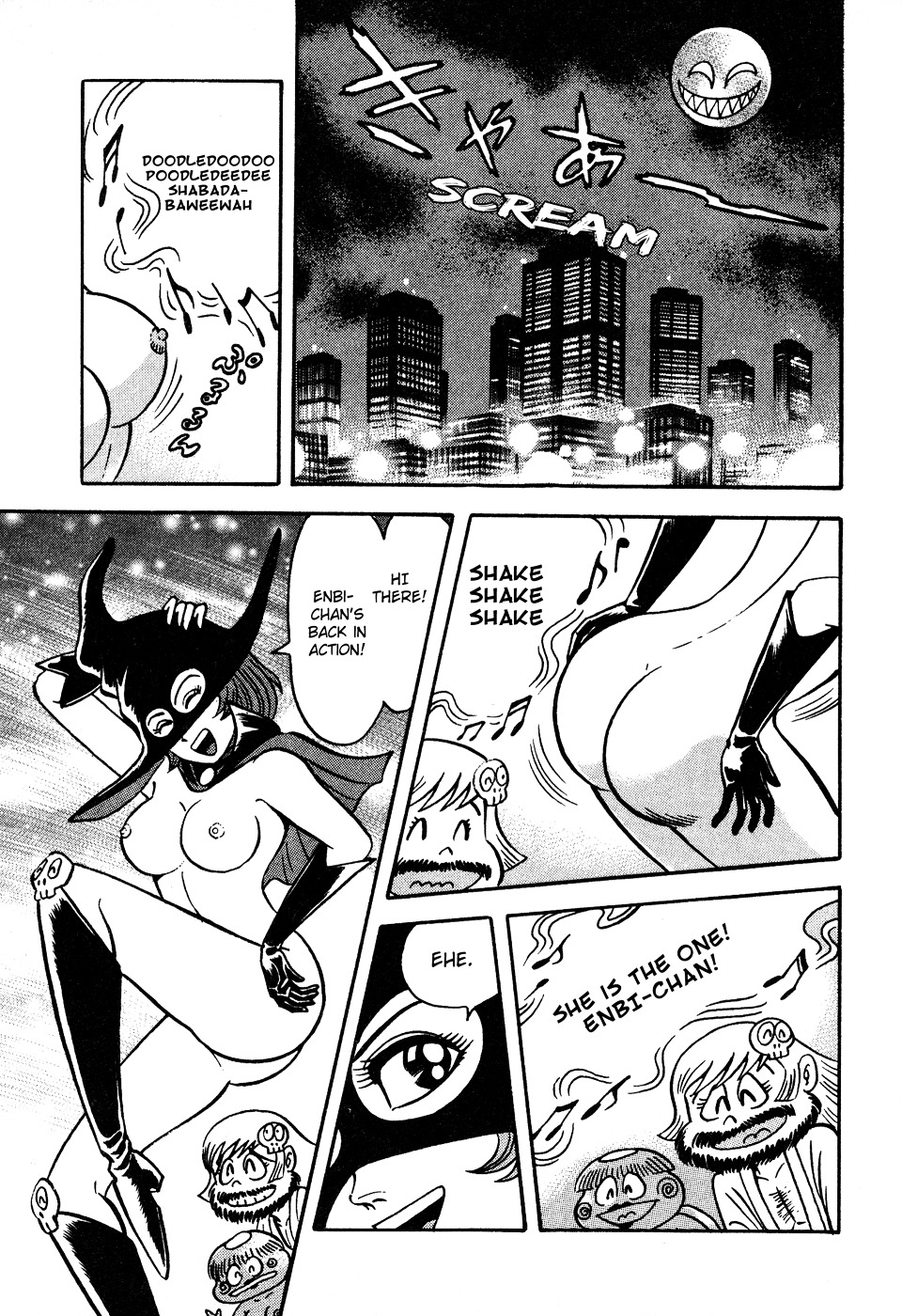 Dororon Enbi-chan Chapter 2 page 7 - Chapter 2 : The Transparent Demon: Invisibull