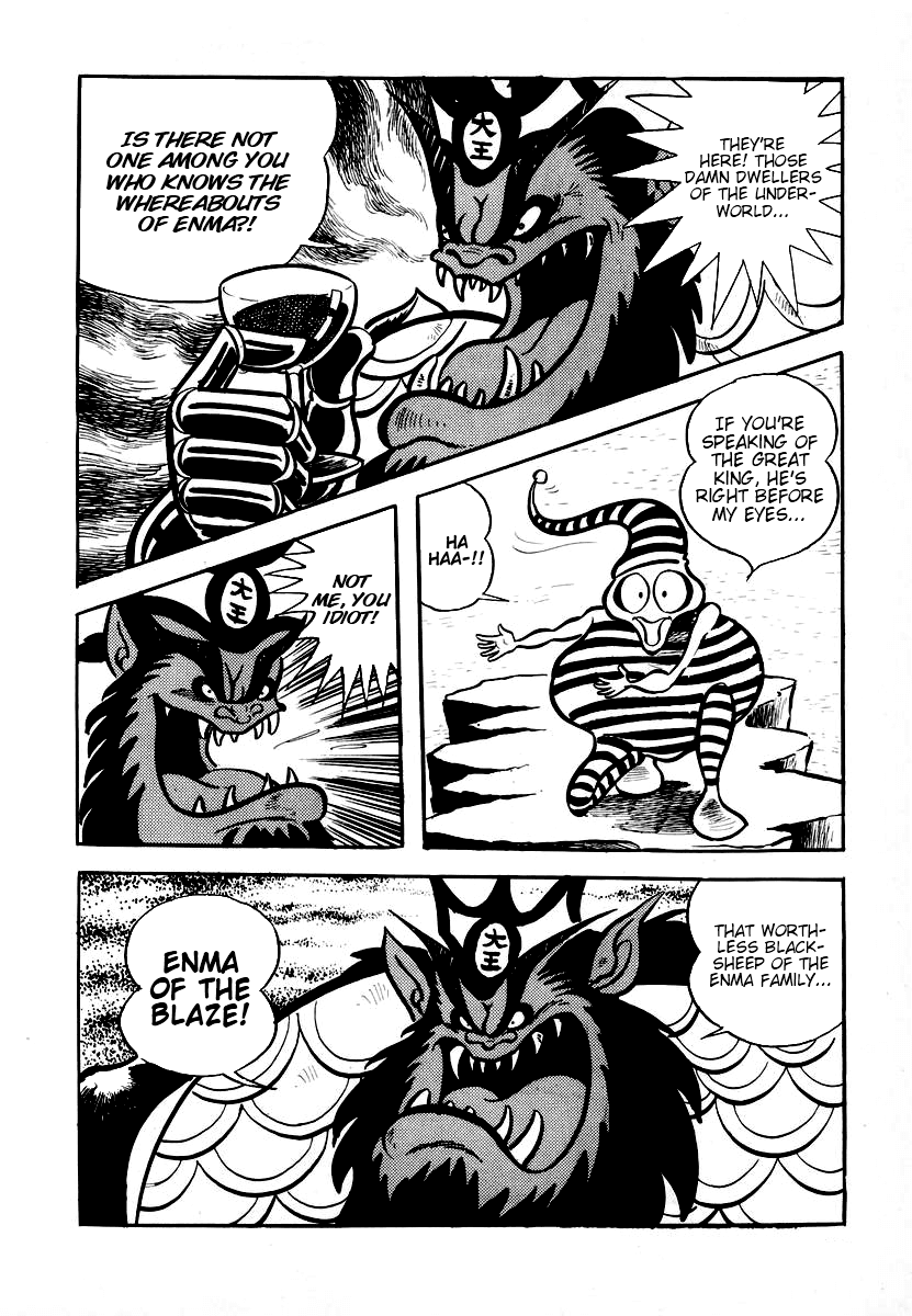 Dororon Enma-kun Chapter 1 page 13 - Chapter 1: Enma-Kun's Departure to the Front Lines