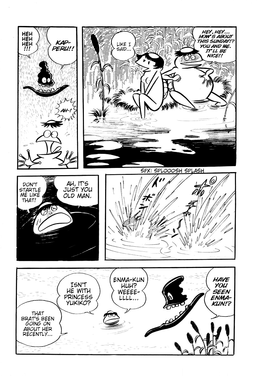 Dororon Enma-kun Chapter 1 page 16 - Chapter 1: Enma-Kun's Departure to the Front Lines