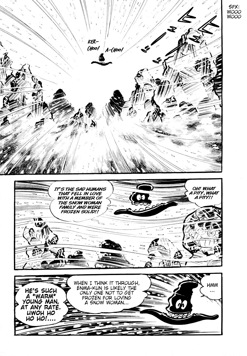 Dororon Enma-kun Chapter 1 page 18 - Chapter 1: Enma-Kun's Departure to the Front Lines