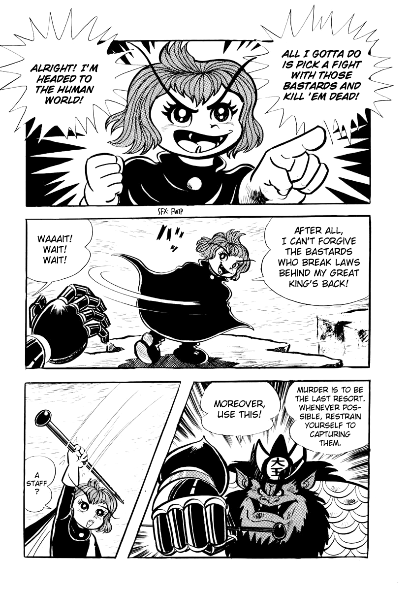 Dororon Enma-kun Chapter 1 page 32 - Chapter 1: Enma-Kun's Departure to the Front Lines