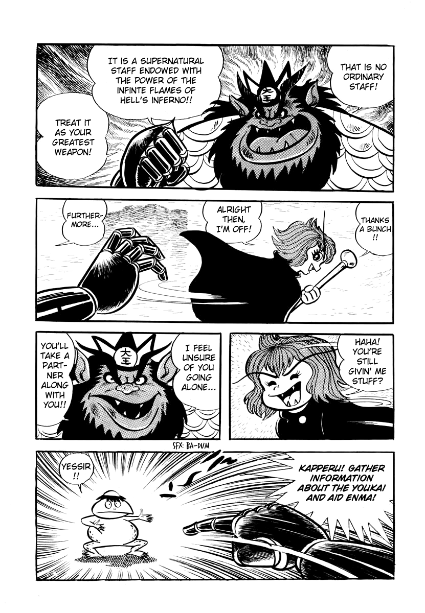 Dororon Enma-kun Chapter 1 page 33 - Chapter 1: Enma-Kun's Departure to the Front Lines