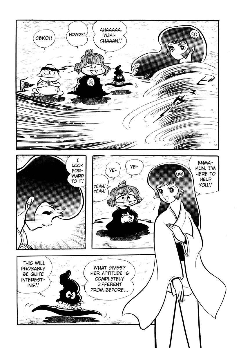 Dororon Enma-kun Chapter 1 page 35 - Chapter 1: Enma-Kun's Departure to the Front Lines
