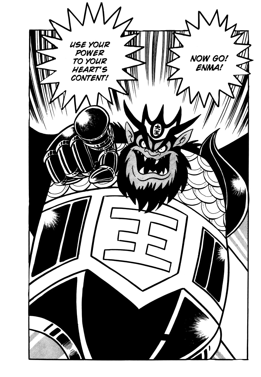 Dororon Enma-kun Chapter 1 page 37 - Chapter 1: Enma-Kun's Departure to the Front Lines
