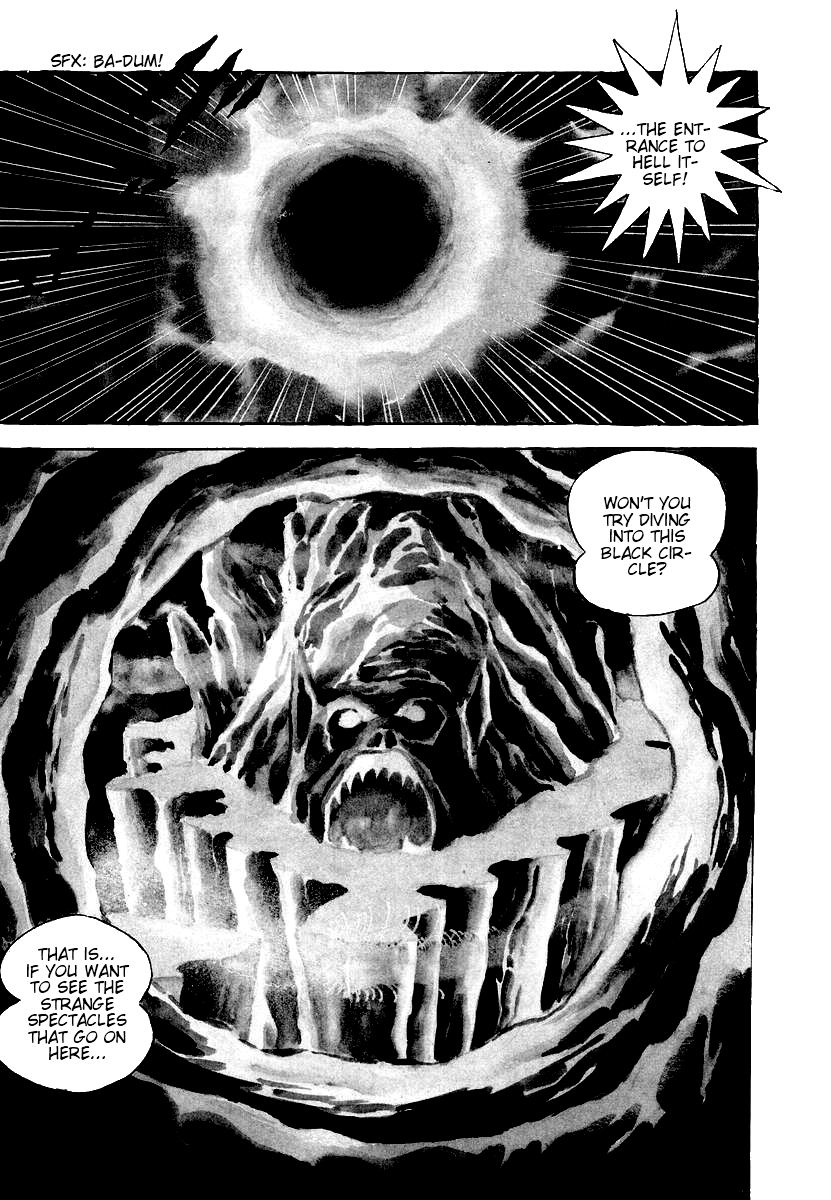 Dororon Enma-kun Chapter 1 page 6 - Chapter 1: Enma-Kun's Departure to the Front Lines