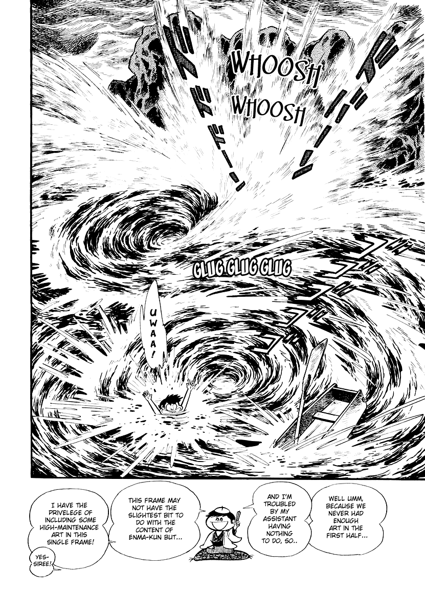 Dororon Enma-kun Chapter 10 page 12 - Chapter 10: The Angry Black Skull Youkai Part 4