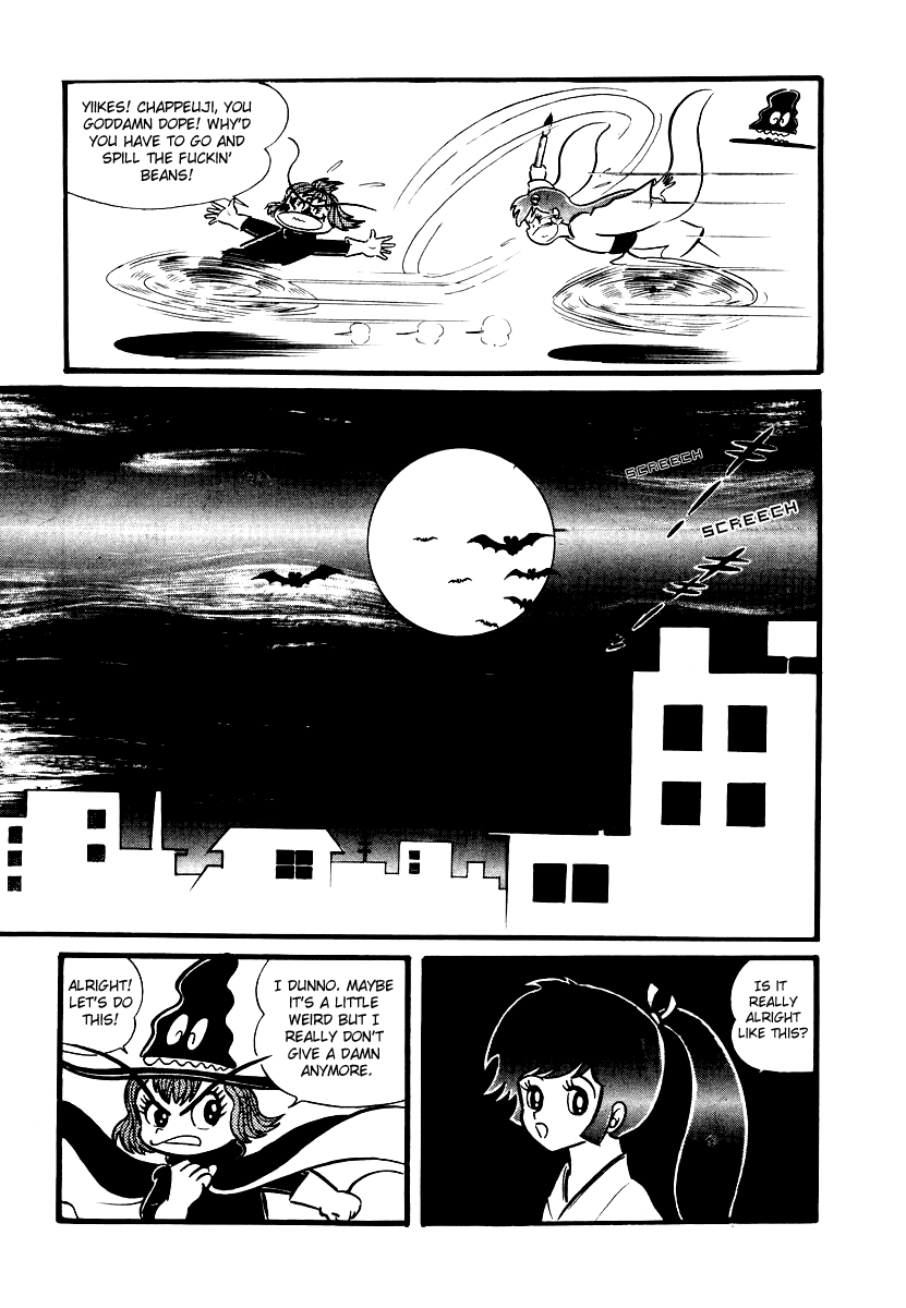 Dororon Enma-kun Chapter 10 page 15 - Chapter 10: The Angry Black Skull Youkai Part 4