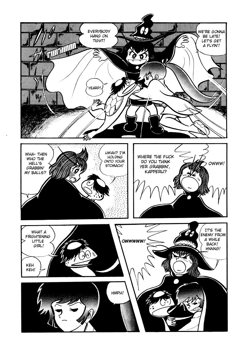 Dororon Enma-kun Chapter 10 page 16 - Chapter 10: The Angry Black Skull Youkai Part 4