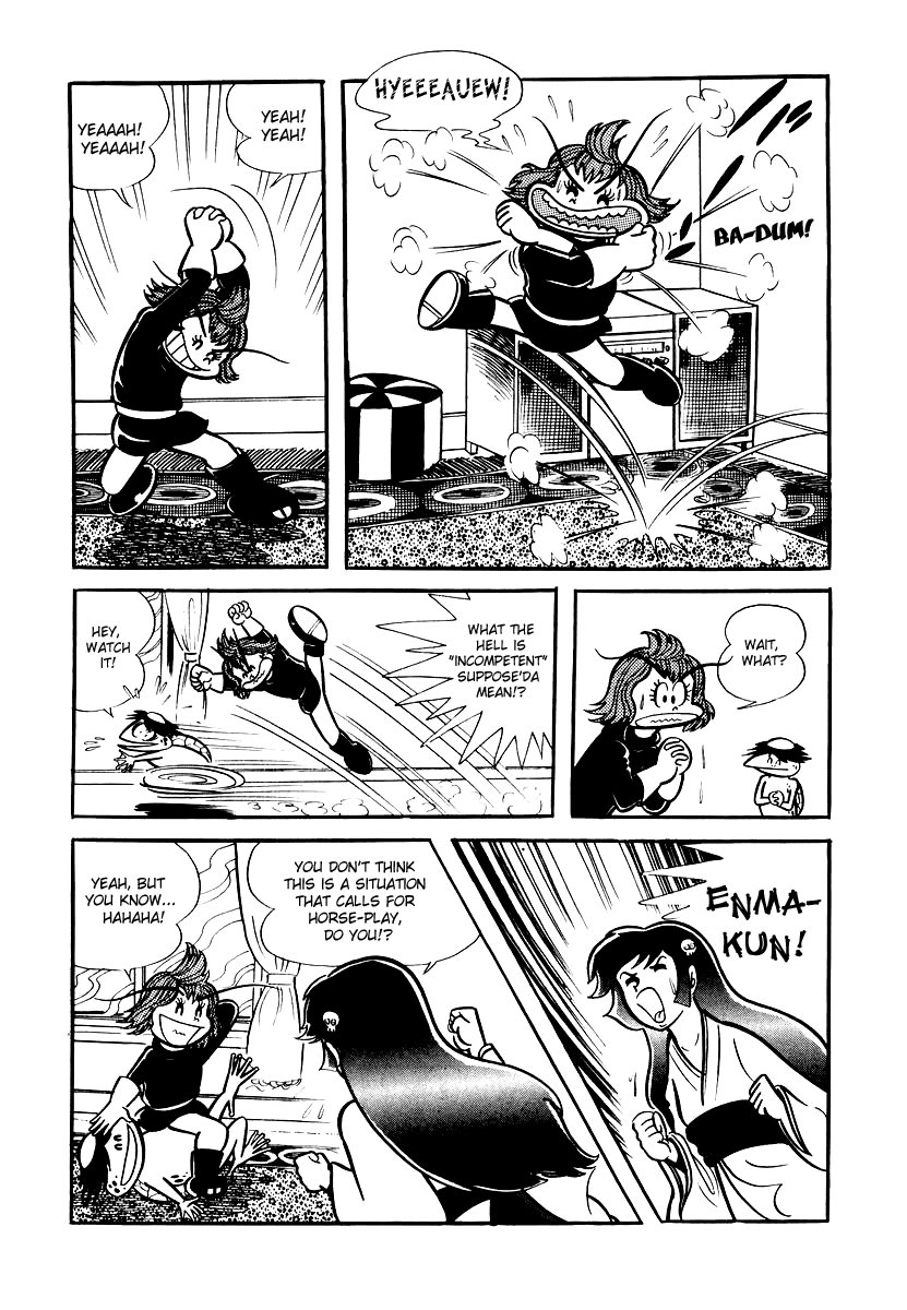 Dororon Enma-kun Chapter 10 page 3 - Chapter 10: The Angry Black Skull Youkai Part 4