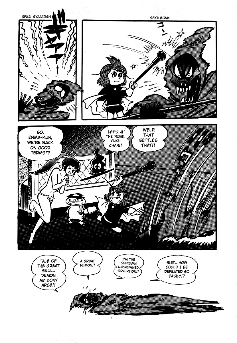 Dororon Enma-kun Chapter 12 page 18 - Chapter 12: Tale of the Great Skull Demon Part 6