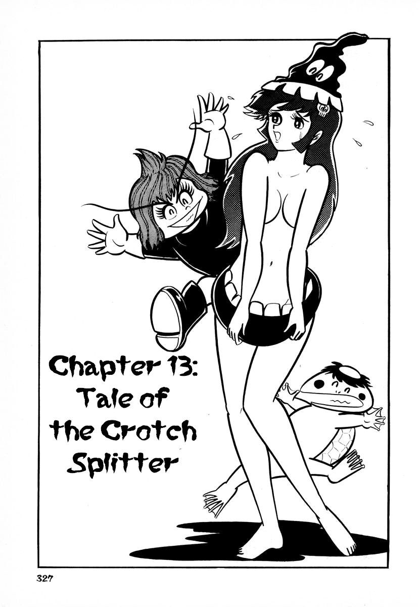 Dororon Enma-kun Chapter 13 page 1 - Chapter 13: Tale of the Crotch Splitter