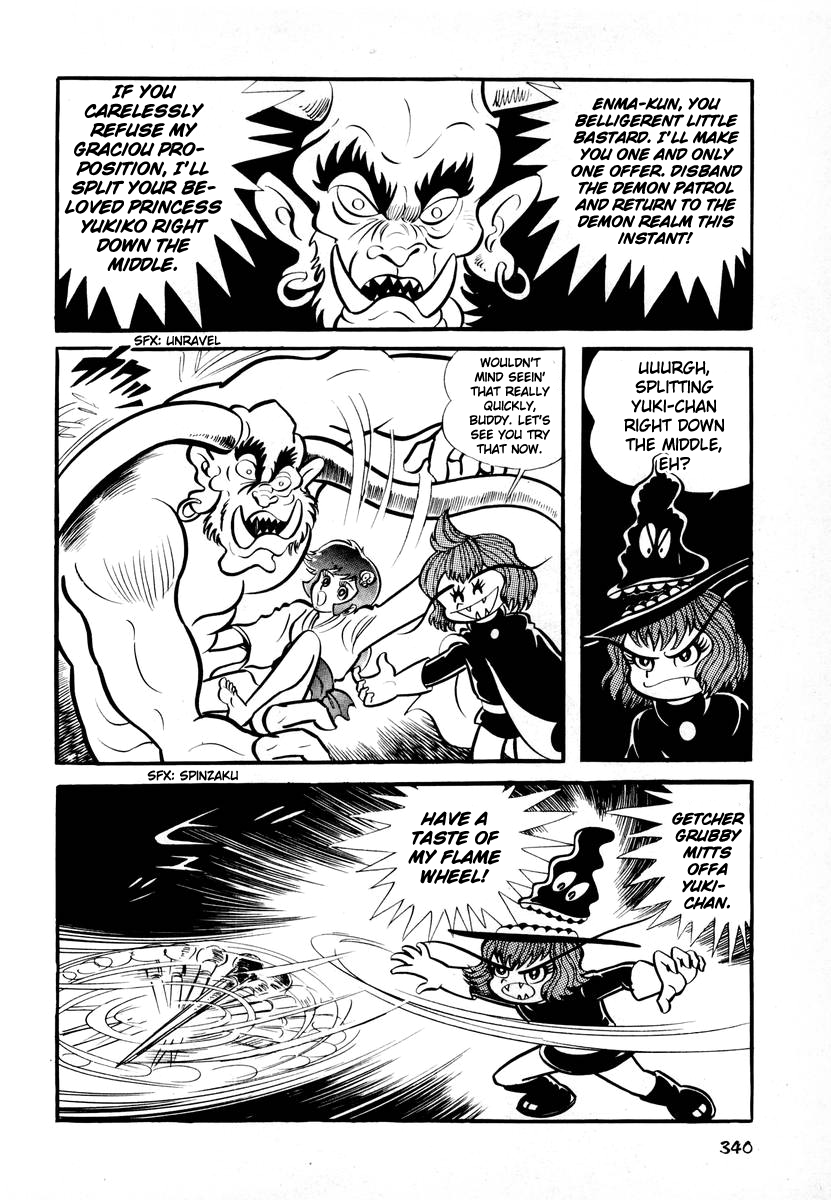 Dororon Enma-kun Chapter 13 page 14 - Chapter 13: Tale of the Crotch Splitter