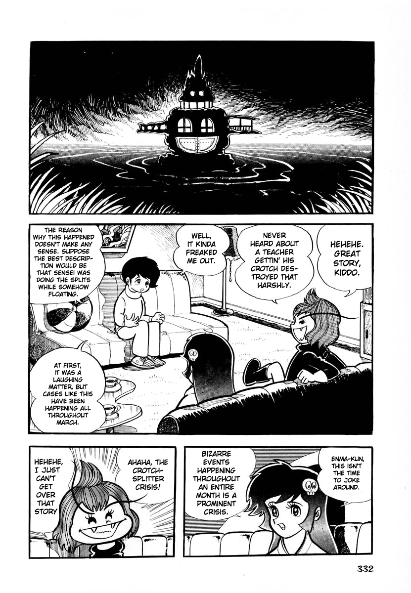 Dororon Enma-kun Chapter 13 page 6 - Chapter 13: Tale of the Crotch Splitter