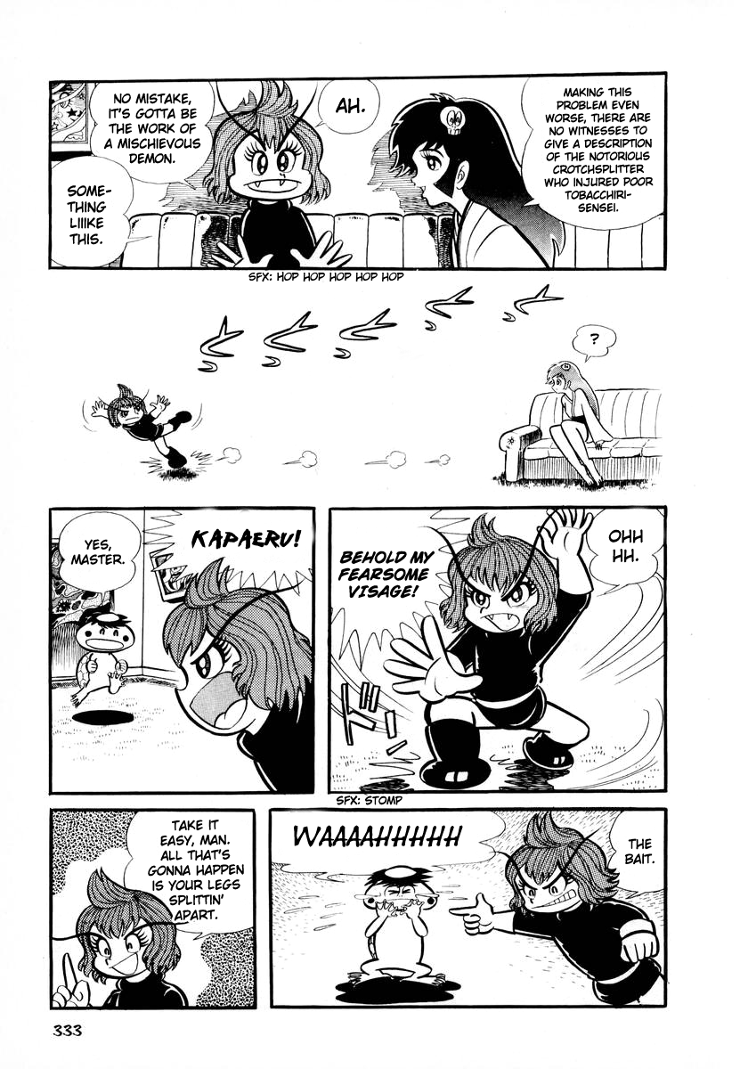 Dororon Enma-kun Chapter 13 page 7 - Chapter 13: Tale of the Crotch Splitter