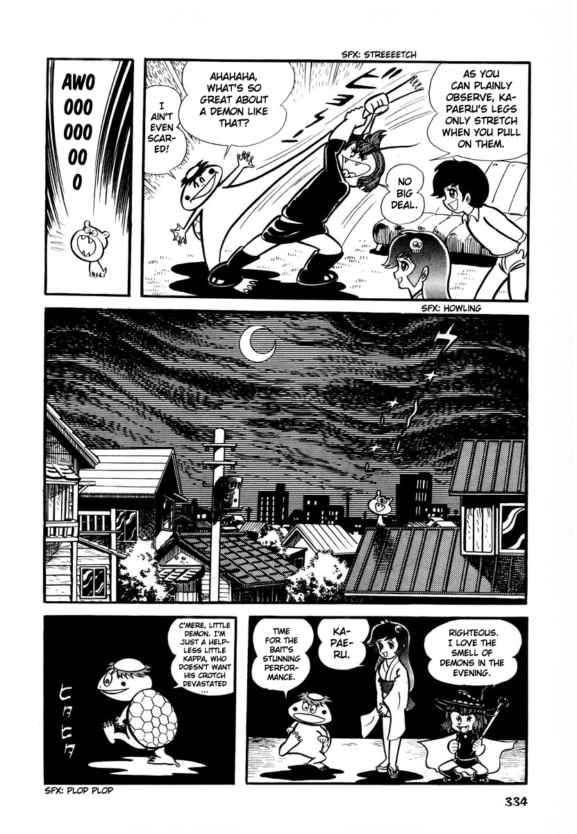 Dororon Enma-kun Chapter 13 page 8 - Chapter 13: Tale of the Crotch Splitter