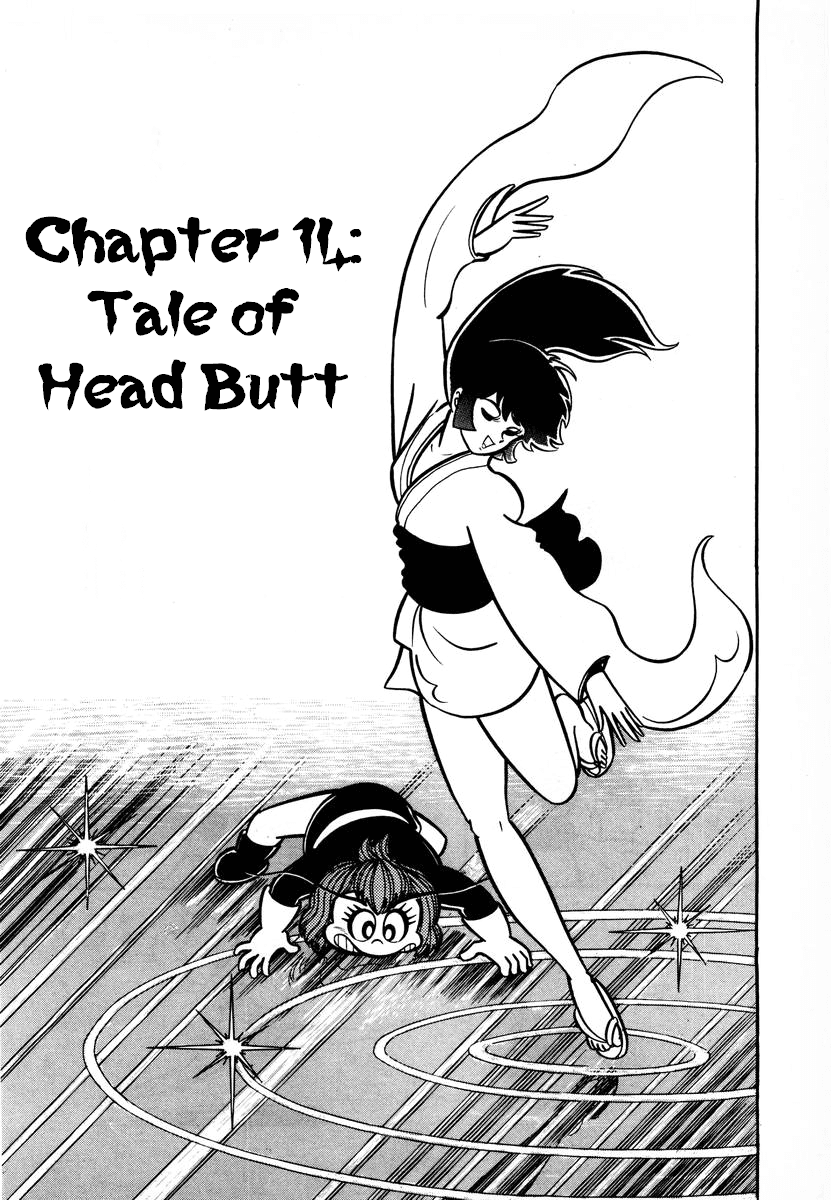 Dororon Enma-kun Chapter 14 page 1 - Chapter 14: Tale of Head Butt