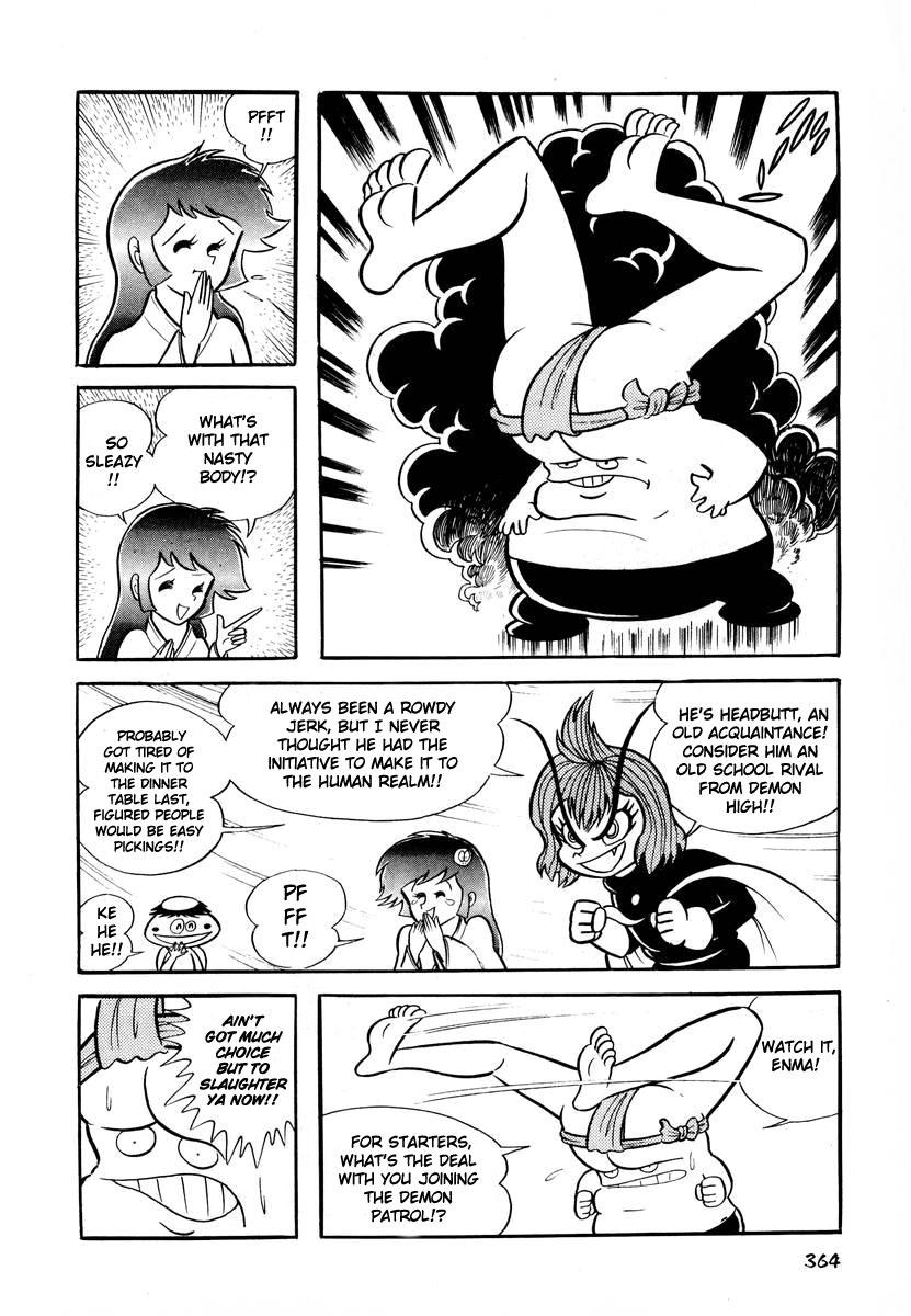 Dororon Enma-kun Chapter 14 page 23 - Chapter 14: Tale of Head Butt