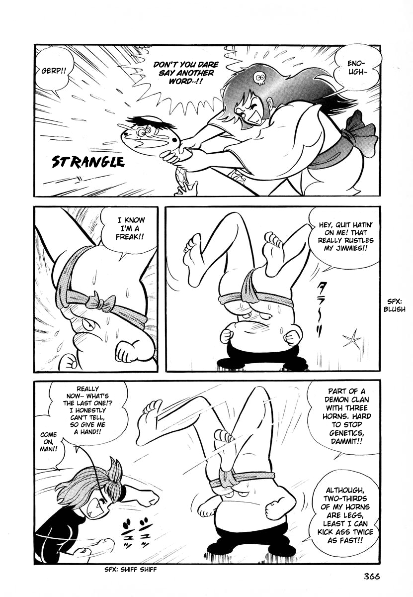 Dororon Enma-kun Chapter 14 page 25 - Chapter 14: Tale of Head Butt