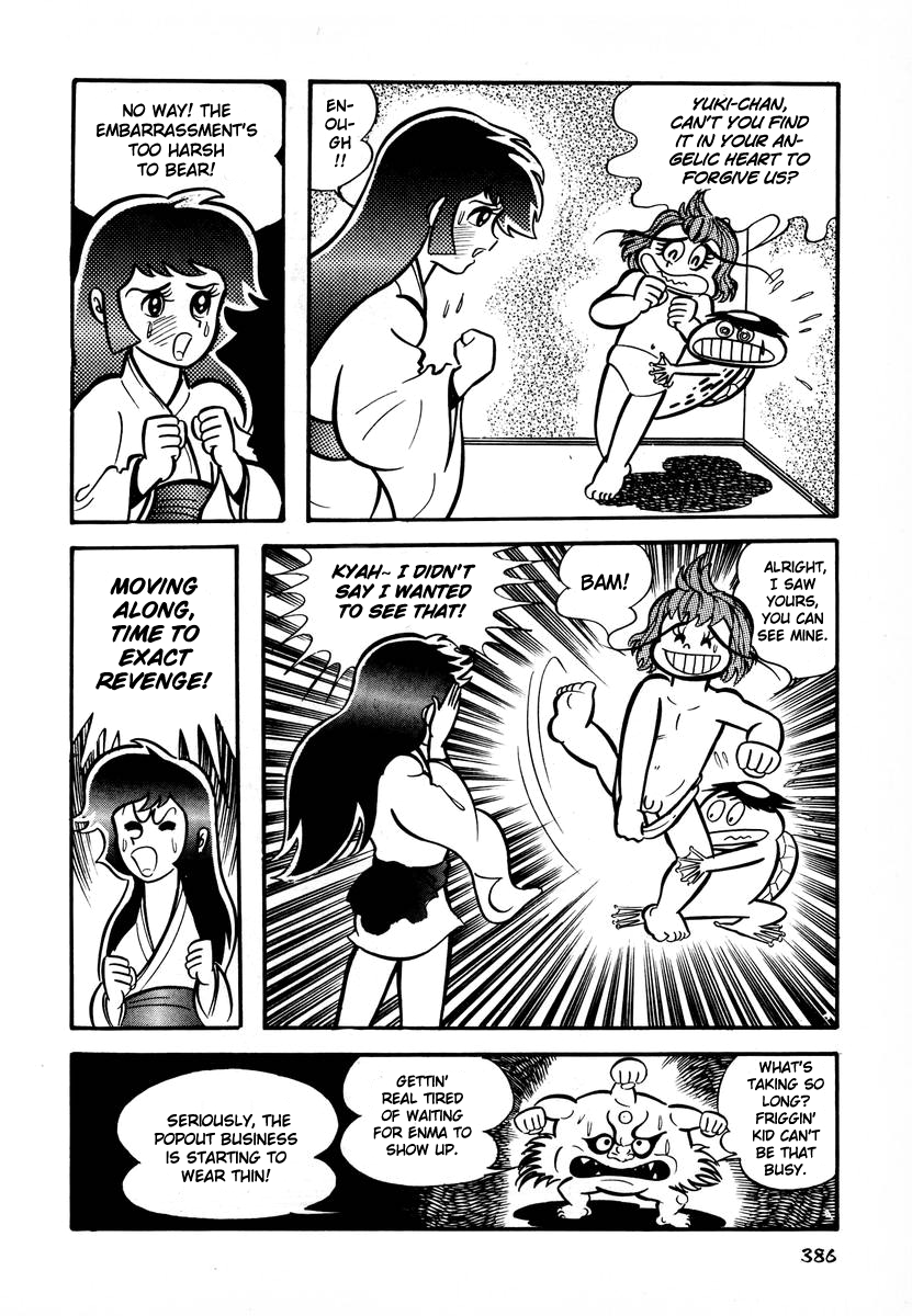 Dororon Enma-kun Chapter 15 page 14 - Chapter 15: Tale of the Popout Demon's Uprising